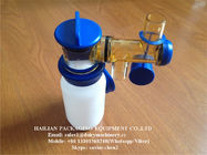 Reserven der Melkmaschine-200ML, Milch-Probenahme-Flaschen-Blau-Farbe