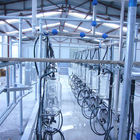 Automatisches Glasmilch-Maß-Fischgrätenmuster-Melkwohnzimmer-System
