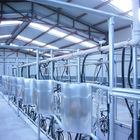 Automatisches Glasmilch-Maß-Fischgrätenmuster-Melkwohnzimmer-System