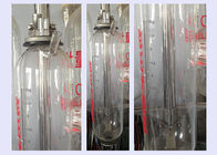 6 Liter-doppelte Skala-Glasziegenmilch-Recorder, Milch-Meter mit Wasserabscheider
