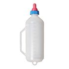 Gewichts-Licht kleine des PET-1L Kalb-Saugflasche-weißes der Farbe0.1kg schnell