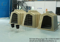 PET schützt materielles Haus-Isolierungs-Raum-Kalb Plastikkalb-Kaninchenstall 2200 * 1200 * 1400 Millimeter
